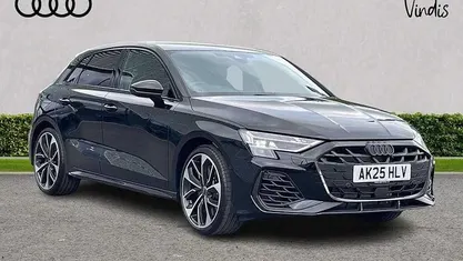 Used 2025 Audi S3 Sportback Black Edition Hatchback | £41,127 (Fair price)