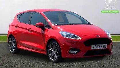 Used Ford Fiesta ST-Line 101 HP (74 kW) 2018 Red Hatchback