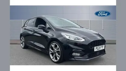Used Ford Fiesta ST-Line X 125 HP (91 kW) 2021 Black Hatchback