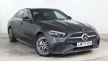 Used Mercedes C300e AMG line 313 HP (230 kW) 2023 Grey Sedan