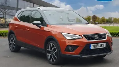 Used Seat Arona FR Sport 150 HP (110 kW) 2018 Orange SUV