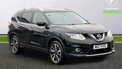 Black Used 2017 Nissan X-Trail Tekna SUV | £10,499 (Fair price)