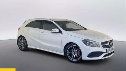 Begagnad Mercedes A180 AMG line 122 HK (89 kW) 2018 Halvkombi
