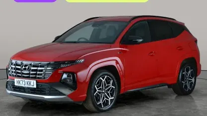 Second-hand Hyundai Tucson N Line 150 CP (110 kW) 2024 Roșu SUV