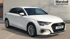White Used 2021 Audi A3 Sport Hatchback | £17,149 (Fair price)
