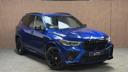 Blue Used 2022 BMW X5 M Competition Edition SUV | £69,995 (Fair price)
