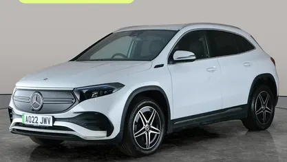 Used Mercedes EQA250 AMG line 139 kW (190 HP) 2022 White SUV