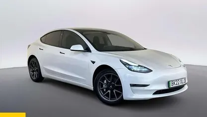 Used Tesla Model 3 Long Range AWD 258 kW (351 HP) 2022 White Sedan