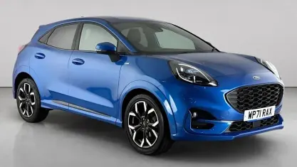Used Ford Puma ST-Line X 155 HP (114 kW) 2021 Blue SUV