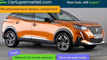 Used Peugeot 2008 GT 131 HP (96 kW) 2022 Orange SUV
