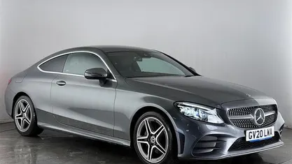 Used Mercedes C200 AMG Line Premium 184 HP (135 kW) 2020 Grey Coupe