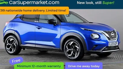 Used Nissan Juke N-Connecta 114 HP (83 kW) 2023 Blue SUV