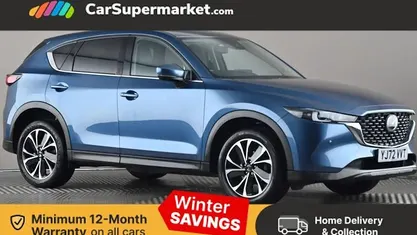 Blue Used 2022 Mazda CX-5 Edition SUV | £18,697 (Fair price)
