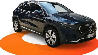 Used Mercedes EQA250 139 kW (190 HP) 2021 Blue SUV