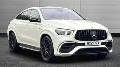 White Used 2021 Mercedes GLE63 AMG Premium Plus Coupe | £74,650 (Fair price)