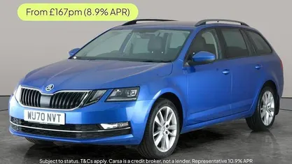 Blue Used 2020 Skoda Octavia SE L Estate | £10,843 (Good price)