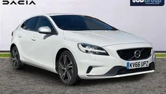 White Used 2016 Volvo V40 R-Design Pro Estate | £10,295 (Fair price)