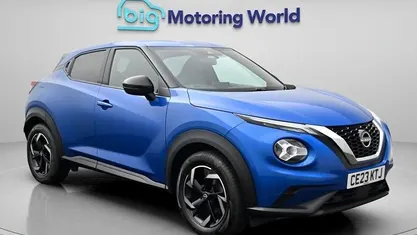 Used Nissan Juke N-Connecta 114 HP (83 kW) 2023 Blue SUV
