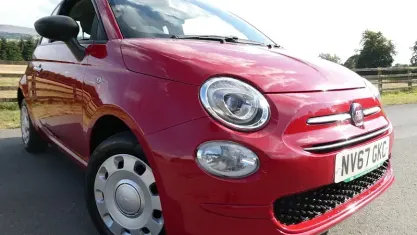 Used Fiat 500 Pop 69 HP (50 kW) 2018 Red Hatchback