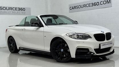 Używany BMW M235 M Sport 326 KM (239 kW) 2015 Biały Kabriolet
