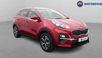 Used Kia Sportage 136 HP (100 kW) 2021 Red SUV