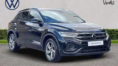 Black Used 2022 VW T-Roc R-line SUV | £25,757 (Fair price)