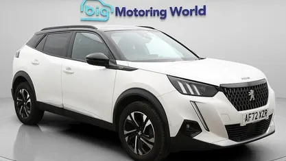 White Used 2022 Peugeot 2008 GT SUV | £13,400 (Good price)