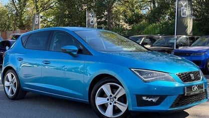 Begagnad Seat Leon FR 150 HK (110 kW) 2016 Blå Halvkombi