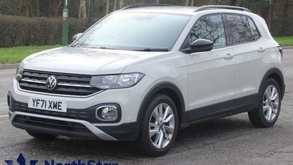 Usado VW T-Cross Active 110 HP (80 kW) 2021 Cinzento SUV