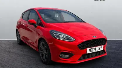 Used Ford Fiesta ST-Line 125 HP (91 kW) 2021 Red Hatchback