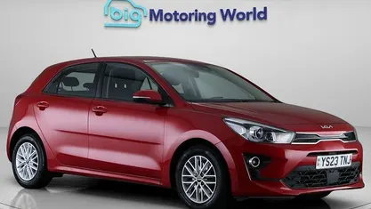 Used Kia Rio 101 HP (74 kW) 2022 Red Hatchback