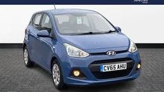 Blue Used 2015 Hyundai i10 SE Hatchback | £5,940 (Fair price)