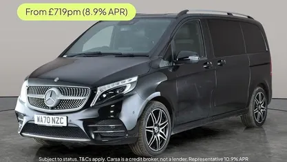 Black Used 2020 Mercedes V300 AMG line MPV | £41,990 (Good price)