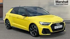 Yellow Used 2022 Audi A1 Black Edition Hatchback | £20,517 (Fair price)