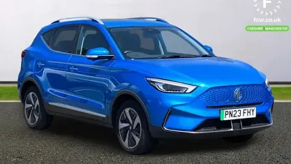 Used MG ZS Trophy 114 kW (156 HP) 2023 Blue SUV