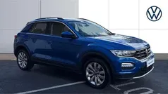 Blue Used 2020 VW T-Roc SE SUV | £16,511 (Fair price)