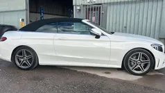 White Used 2019 Mercedes C200 AMG Line Premium Cabriolet | £17,995 (Fair price)