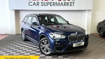 Used BMW X1 xLine 231 HP (169 kW) 2016 Blue SUV