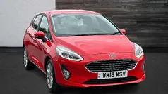 Red Used 2018 Ford Fiesta Titanium Hatchback | £7,999 (Fair price)