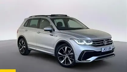 Used VW Tiguan R-line 150 HP (110 kW) 2022 Silver SUV