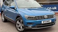 Blue Used 2019 VW Tiguan SEL SUV | £17,795 (Good price)