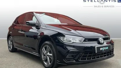 Black Used 2024 VW Polo R-line Hatchback | £19,181 (Fair price)