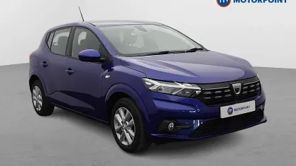 Used Dacia Sandero Comfort 91 HP (66 kW) 2021 Blue Hatchback