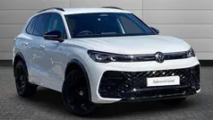 White New 2025 VW Tiguan R-line SUV | £40,850 (Fair price)