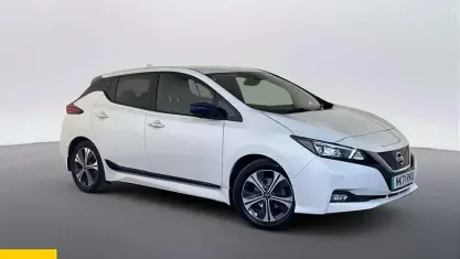 Used Nissan Leaf Tekna 110 kW (150 HP) 2021 White Hatchback