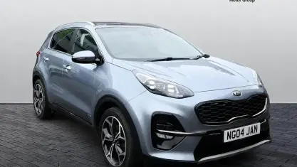 Used Kia Sportage GT-Line S 177 HP (130 kW) 2020 Silver SUV