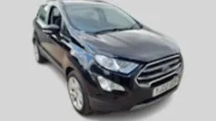 Agate black (premium paint) Used 2022 Ford Ecosport Titanium SUV | £11,995 (Fair price)