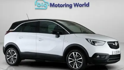 Used Vauxhall Crossland X Elite 131 HP (96 kW) 2020 White SUV