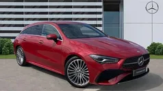 Red Used 2023 Mercedes CLA180 AMG Line Premium Sedan | £27,575 (Fair price)