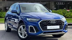 Blue Used 2021 Audi Q5 S-Line SUV | £29,480 (Good price)